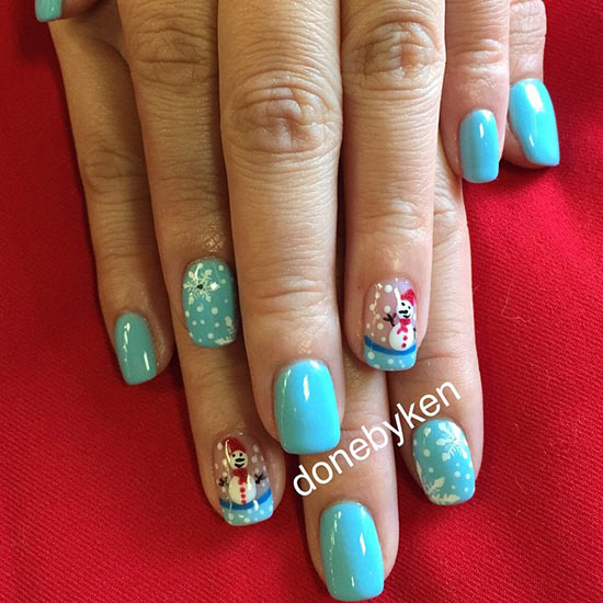 ลายเพ้นท์เล็บคริสต์มาส-ปีใหม่ ลายเพ้นท์เล็บคริสต์มาส-ปีใหม่