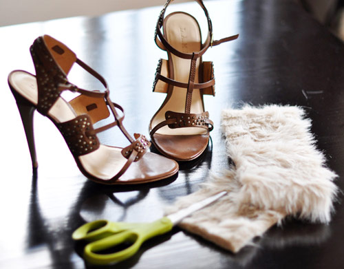 รองเท้าขนเฟอร์ รองเท้าขนเฟอร์