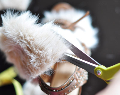 รองเท้าขนเฟอร์ รองเท้าขนเฟอร์