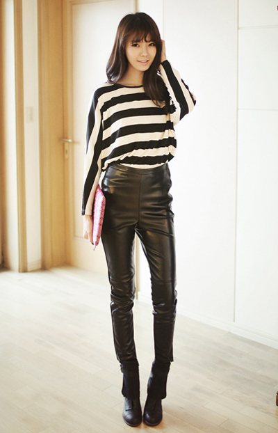 กางเกงเอวสูง