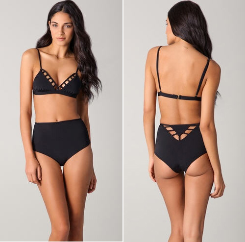 ชุดว่ายน้ำสไตล์วินเทจ