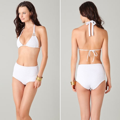 ชุดว่ายน้ำสไตล์วินเทจ