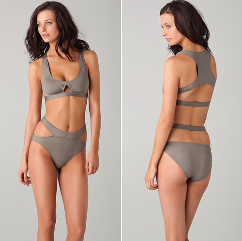 ชุดว่ายน้ำสไตล์วินเทจ