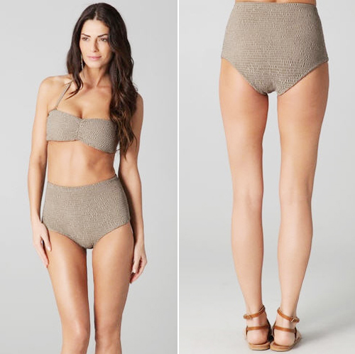 ชุดว่ายน้ำสไตล์วินเทจ