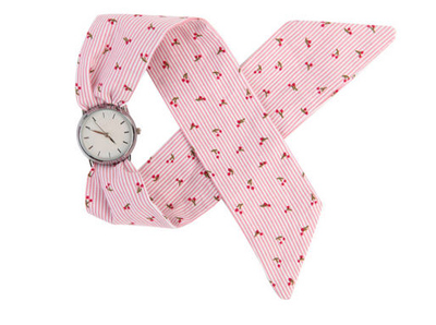 นาฬิกาสายผ้าผูก นาฬิกาสายผ้าผูก