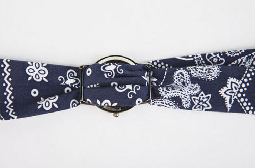 นาฬิกาสายผ้าผูก นาฬิกาสายผ้าผูก