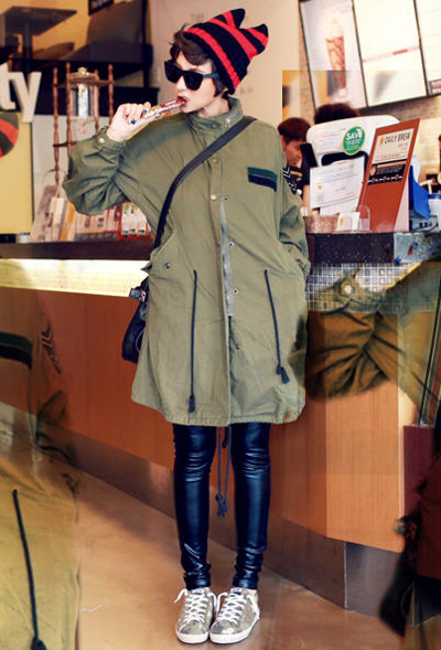 เสื้อคลุมแนวทหาร