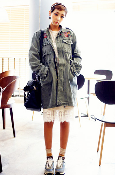 เสื้อคลุมแนวทหาร