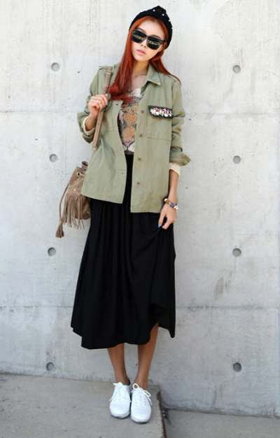 เสื้อคลุมแนวทหาร