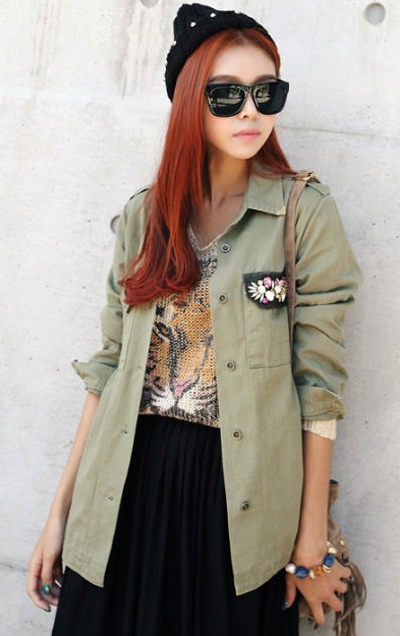 เสื้อคลุมแนวทหาร