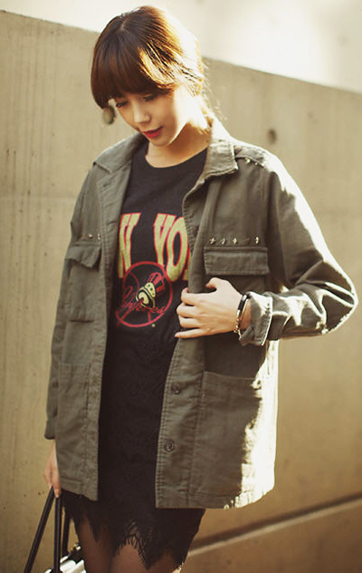 เสื้อคลุมแนวทหาร