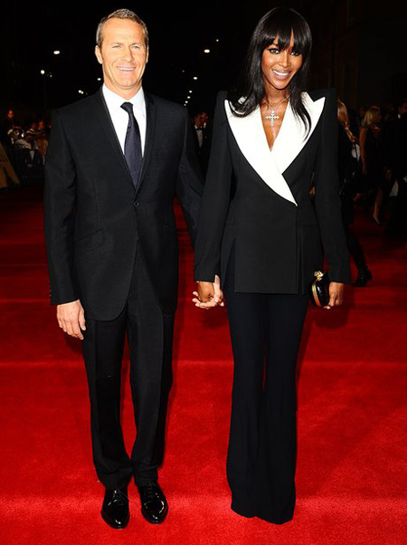 นาโอมิ แคมป์เบลล์ และคนรัก