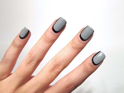 เพ้นท์เล็บแบบทูโทน