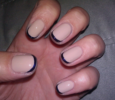 เพ้นท์เล็บแบบทูโทน