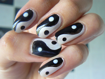 เพ้นท์เล็บแบบทูโทน