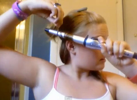 ทำผมลอน