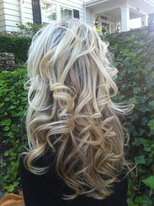 ทำผมลอนด้วยตังเอง