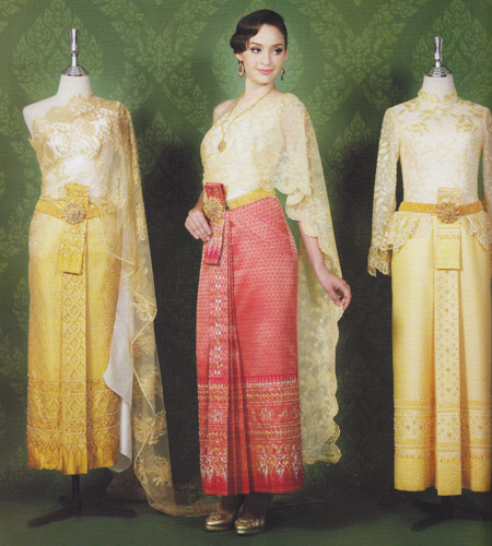 ชุดแต่งงานแบบไทย