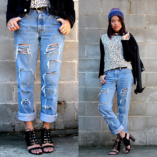 วิธีทำกางเกงยีนส์ขาด วิธีทำกางเกงยีนส์ขาด