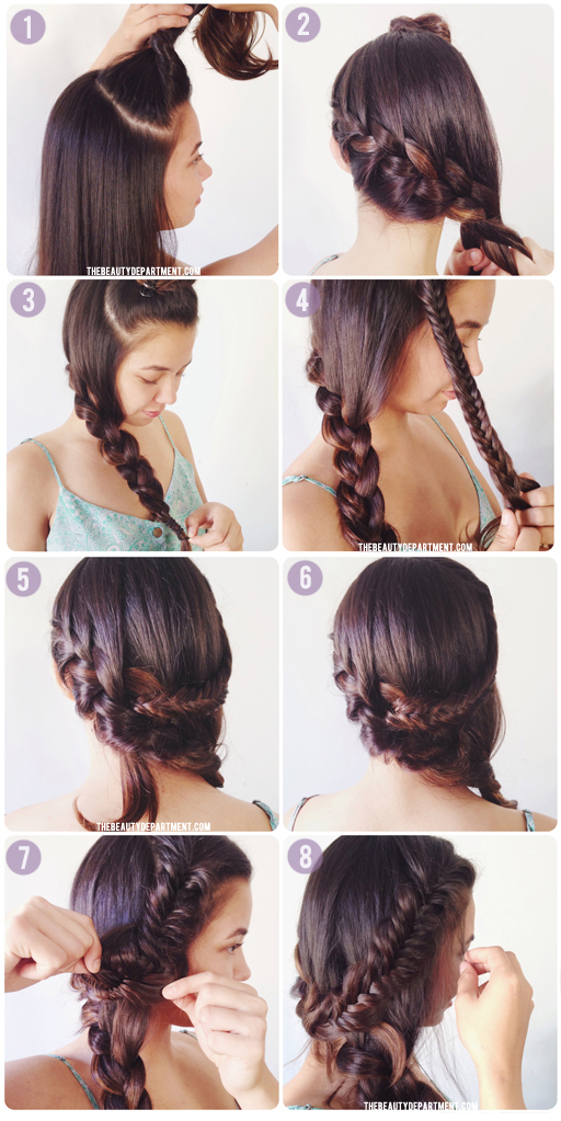 วิธีถักเปียเบสิก วิธีถักเปียเบสิก