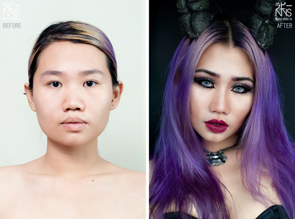 แต่งหน้าแฟนตาซี แต่งหน้าแฟนตาซี