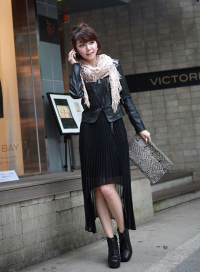 กระโปรงยาวชีฟองอัดพลีท กระโปรงยาวชีฟองอัดพลีท