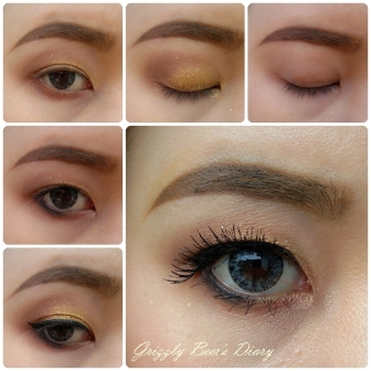 วิธีแต่งตาสีทอง วิธีแต่งตาสีทอง