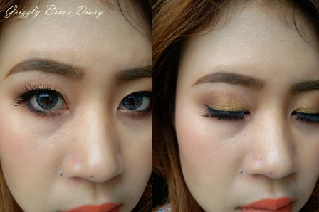 วิธีแต่งตาสีทอง วิธีแต่งตาสีทอง