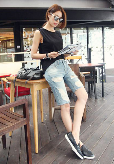 กางเกงยีนส์ขาสั้นสวยๆ กางเกงยีนส์ขาสั้นสวยๆ