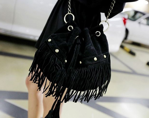 กระเป๋าสะพายระบายริ้ว กระเป๋าสะพายระบายริ้ว