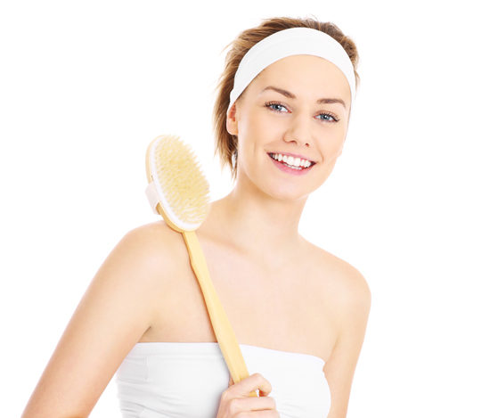 แปรงผิว แปรงผิว