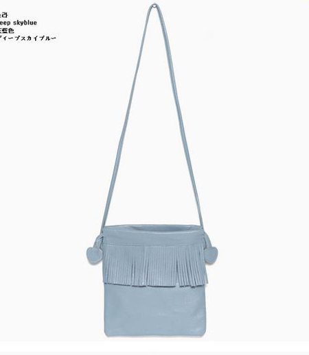 กระเป๋าสะพายระบายริ้ว กระเป๋าสะพายระบายริ้ว