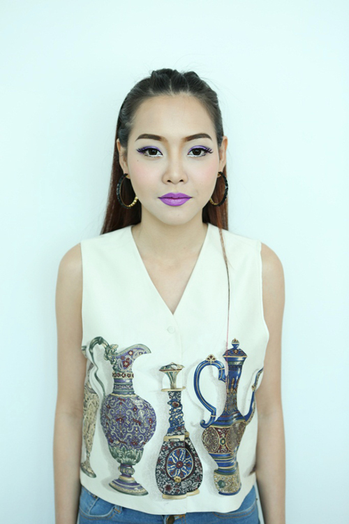 แต่งหน้าโทนสีม่วง แต่งหน้าโทนสีม่วง