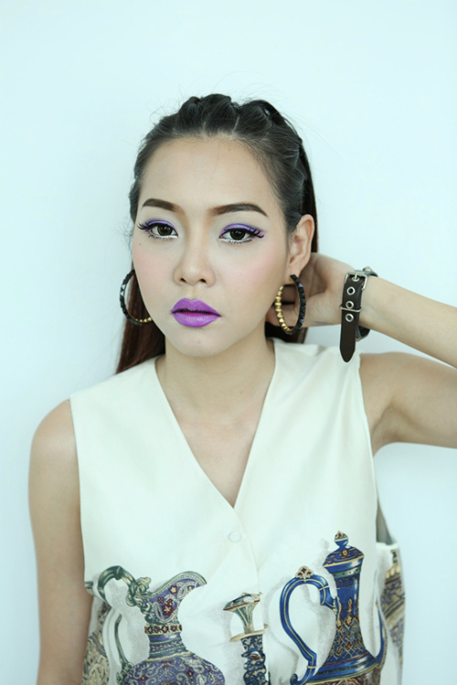 แต่งหน้าโทนสีม่วง แต่งหน้าโทนสีม่วง