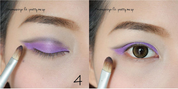 แต่งหน้าโทนสีม่วง แต่งหน้าโทนสีม่วง