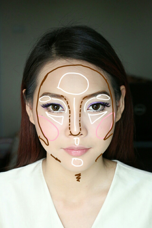 แต่งหน้าโทนสีม่วง แต่งหน้าโทนสีม่วง