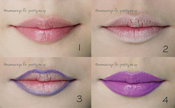 แต่งหน้าโทนสีม่วง แต่งหน้าโทนสีม่วง