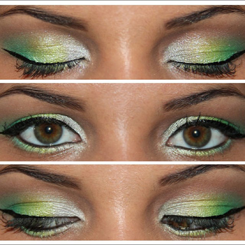 แต่งตาโทนเขียว แต่งตาโทนเขียว