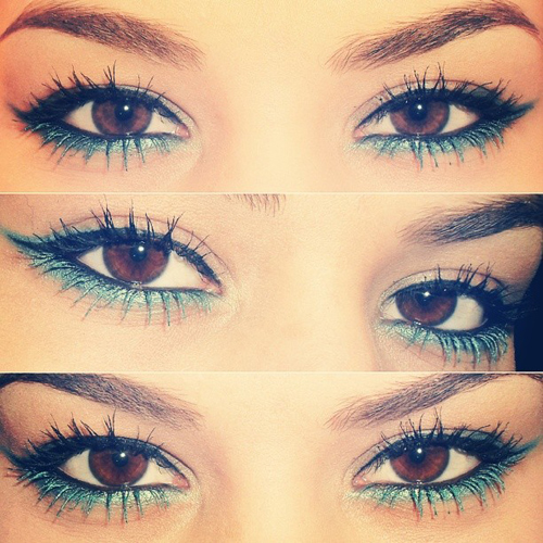 แต่งตาโทนเขียว แต่งตาโทนเขียว