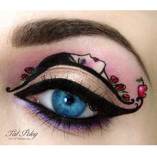 วาดรูปบนเปลือกตา วาดรูปบนเปลือกตา