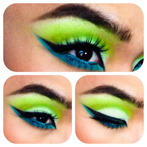 แต่งตาโทนเขียว แต่งตาโทนเขียว