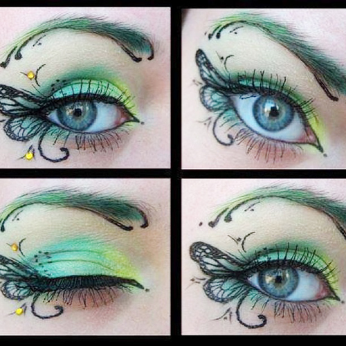 แต่งตาโทนเขียว แต่งตาโทนเขียว