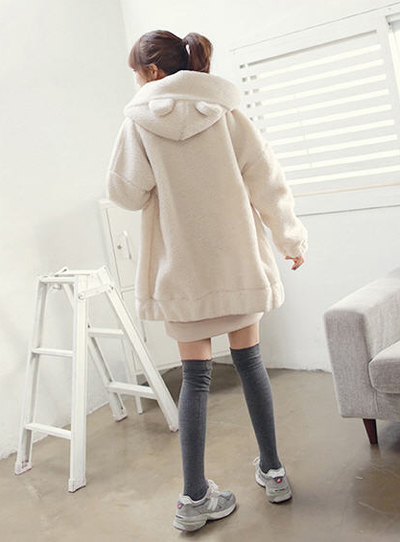 เสื้อกันหนาวมีหู เสื้อกันหนาวมีหู