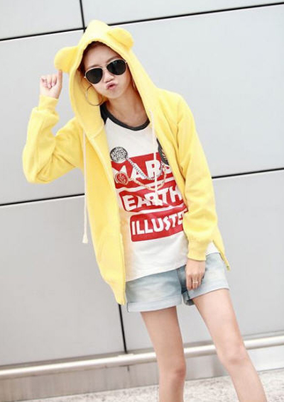 เสื้อกันหนาวมีหู เสื้อกันหนาวมีหู