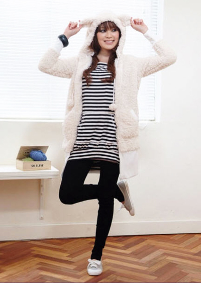 เสื้อกันหนาวมีหู เสื้อกันหนาวมีหู