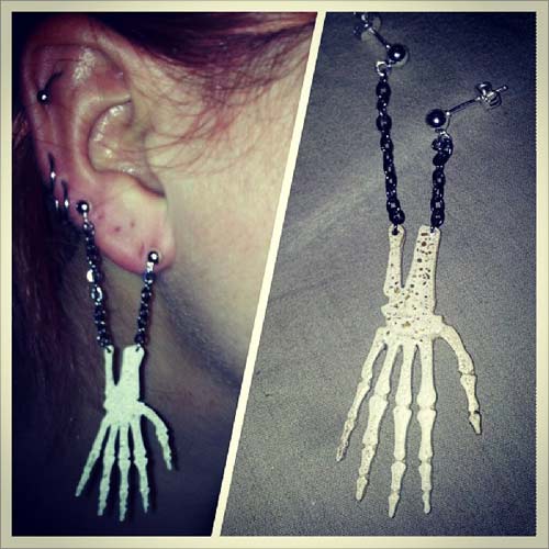 ใส่ต่างหูหลายรู ใส่ต่างหูหลายรู