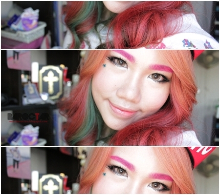 คิ้วสีชมพู คิ้วสีชมพู