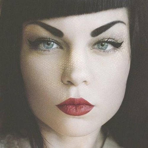 แต่งหน้าแนววินเทจ แต่งหน้าแนววินเทจ