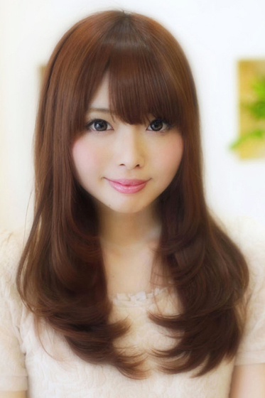 ทรงผมยาวสําหรับคนหน้ากลม ทรงผมยาวสําหรับคนหน้ากลม