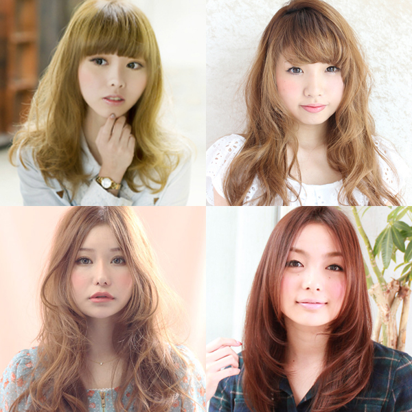 ทรงผมยาวสําหรับคนหน้ากลม ทรงผมยาวสําหรับคนหน้ากลม